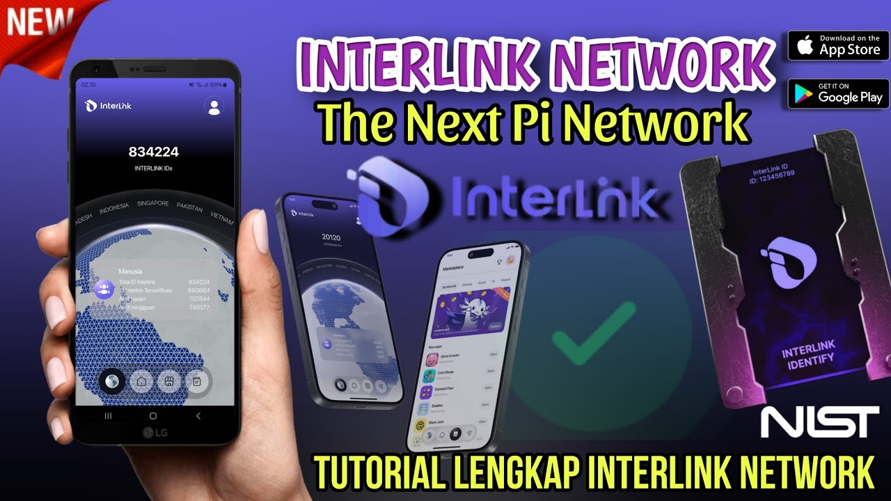 CARA MINING COIN  INTERLINK ($ITLG) - TUTORIAL GARAP AIRDROP INTERLINK NETWORK !!