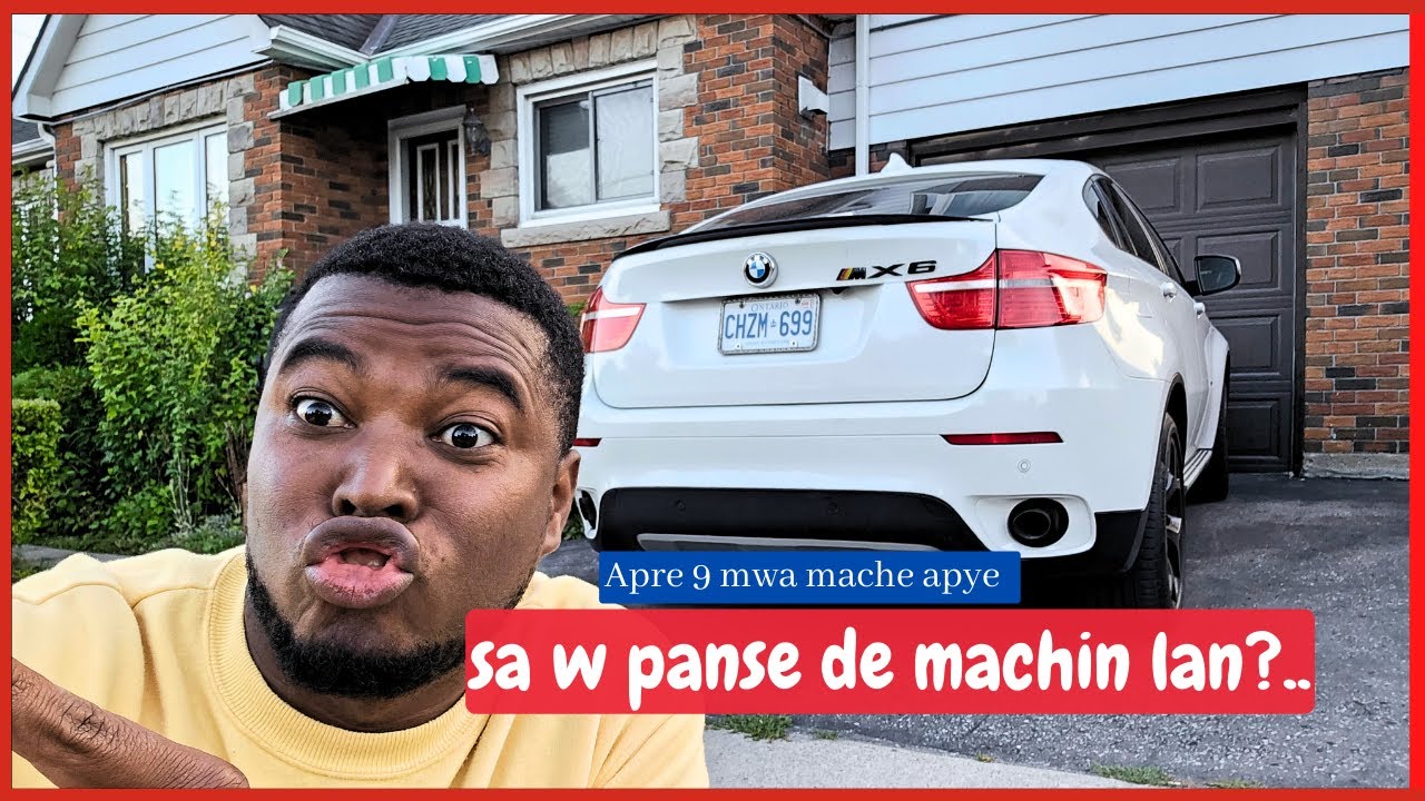 Achte Premye  Machin mwen CANADA