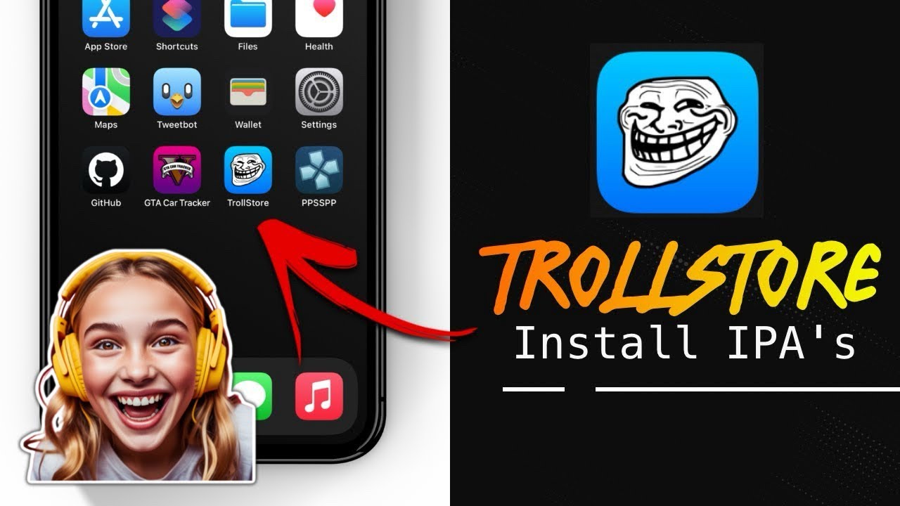  **TrollStore Install NO COMPUTER! (iOS 15-17.0) Easy Method 2025