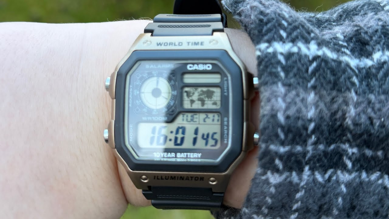 Casio “Royale” AE1200WH-5AV unboxing