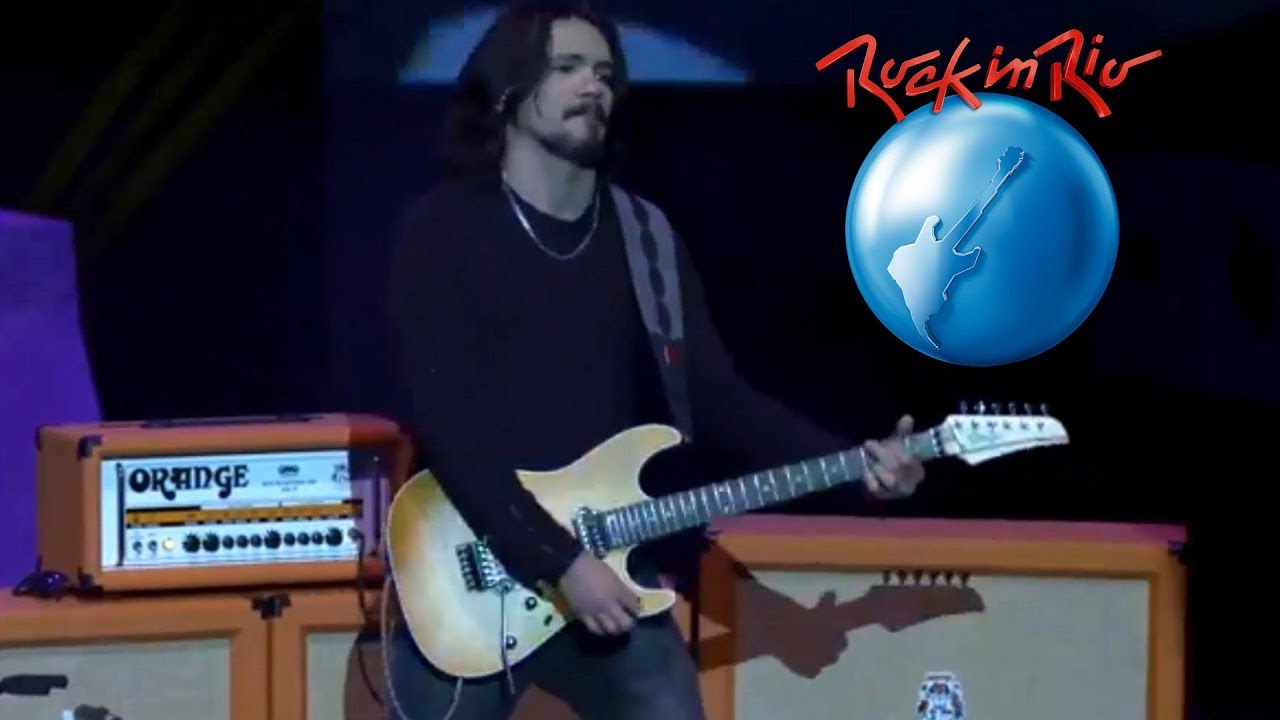Eu tocando no Rock in Rio