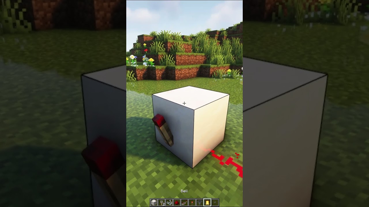 Working Alarm System in Minecraft #shorts