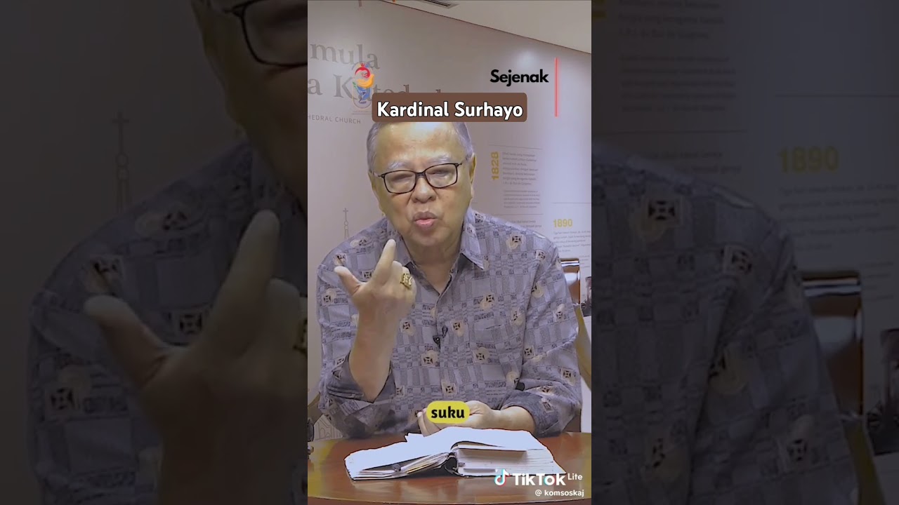 Katekese Iman Katolik! Mgr. Surhayo-Diberkati