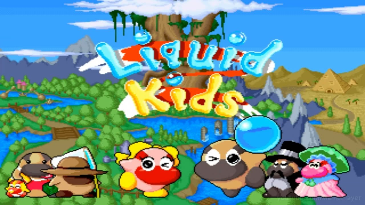 Liquid Kids 1990 Taito Mame Retro Arcade Games