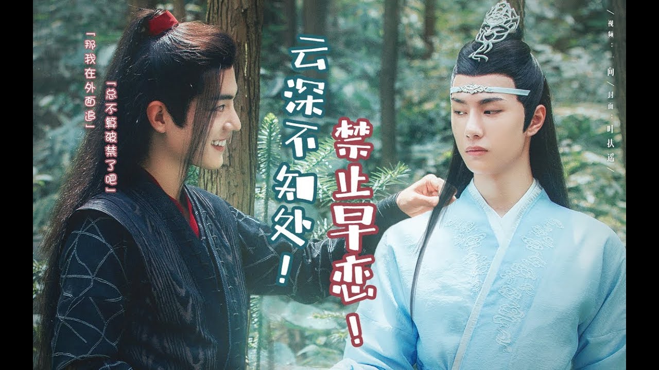 【陈情令 The Untamed】【忘羡】云深不知处禁止早恋，那我在外面追，总不算破禁了吧