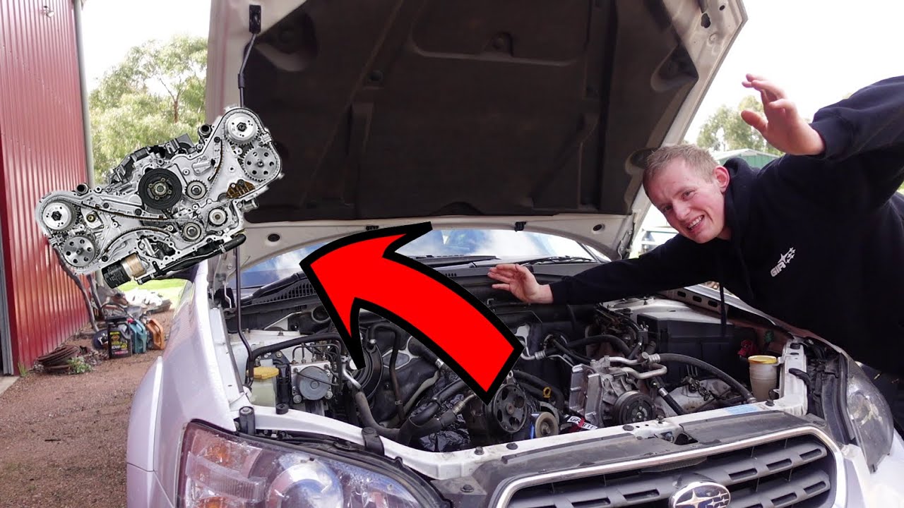 Removing an EZ30 (H6) Subaru Outback Engine! How hard can it be?