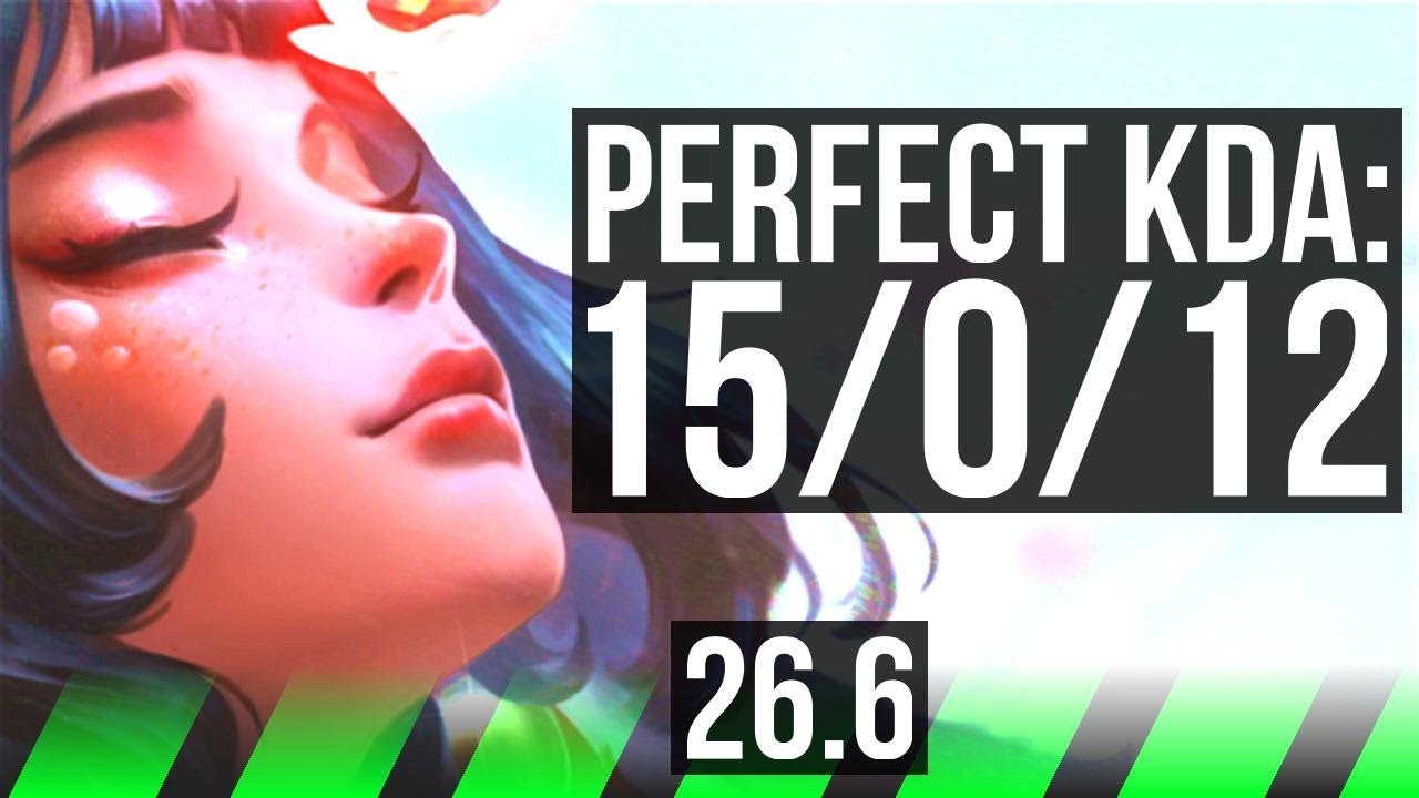 LILLIA vs GRAVES (JGL) | Perfect KDA: 15/0/12 | NA Master | 26.6