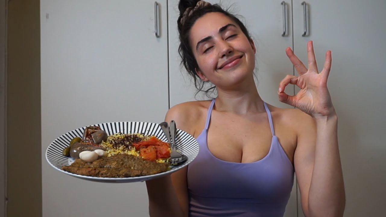 ASMR in Swedish | Mukbang | Eating Persian Food