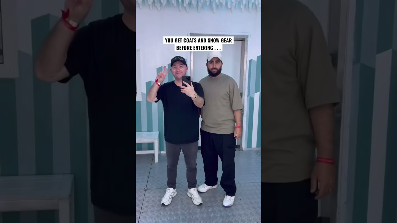 Would you visit this SUBZERO Ice Bar?! 🥶 #foodie #foodreview #doha #qatar #worldcup