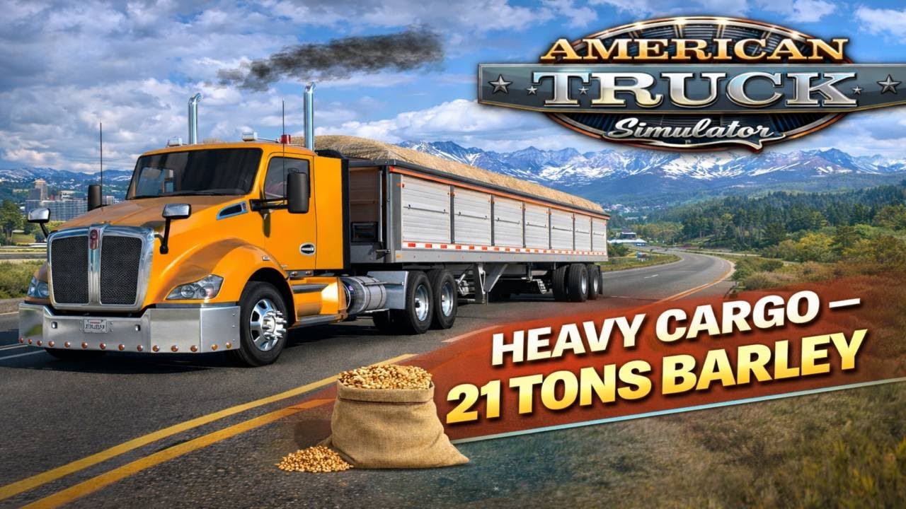 “Hauling 21 Tons of Barley in Colorado” ATS (No Commentary)