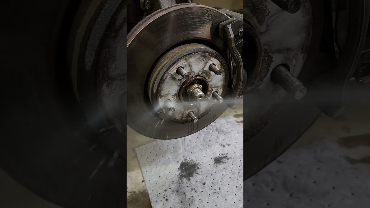 Denco Brake Cleaner In Action - Standard Brake Job