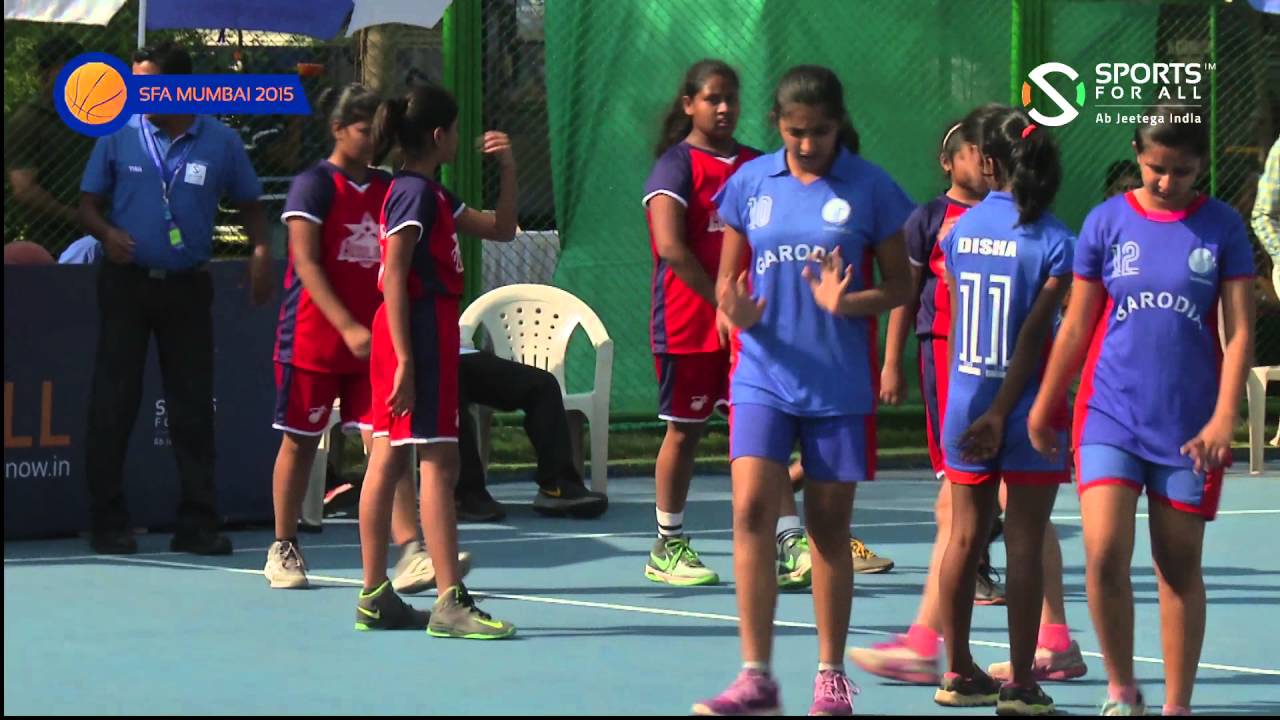 SFA Mumbai 2015 | Basketball | Auxilium Vs PG Garodia | U14 | Girls