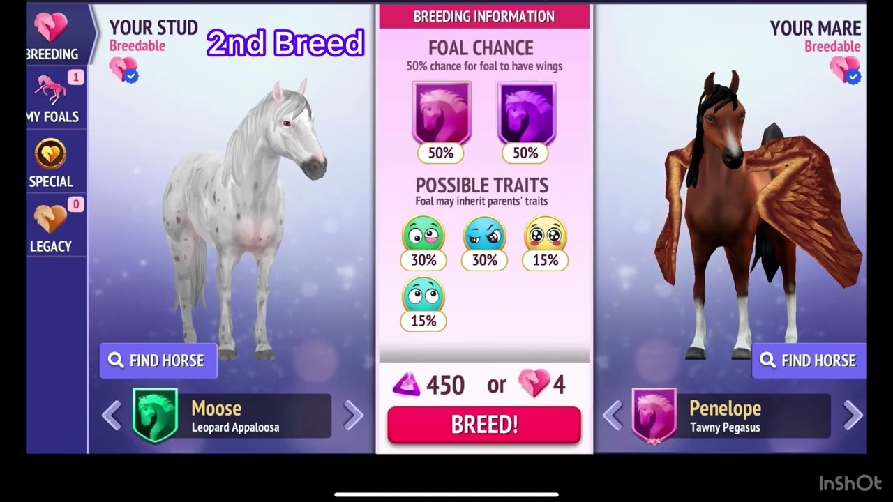 HOLIDAY BREEDING Breeding Horses In HRT #9 // Horse Riding Tales Video// 🎄🎁