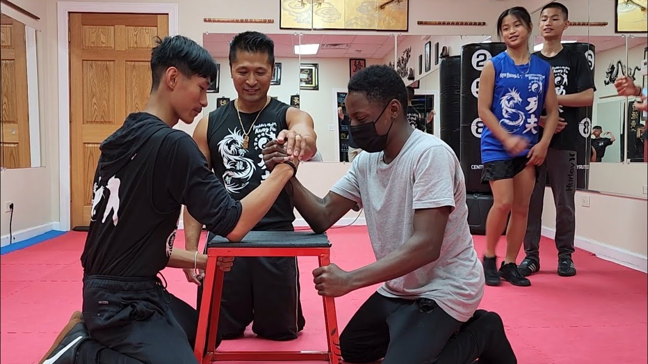 Kung Fu Arm Wrestling Challenge!