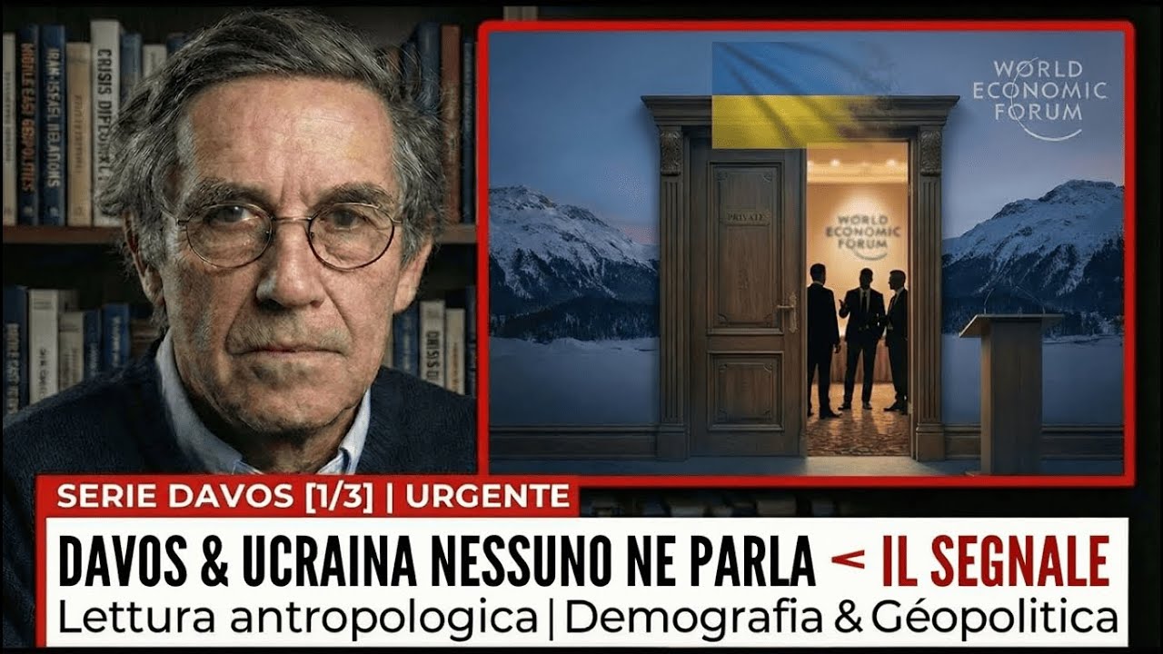 Davos 2026: il silenzio sull’Ucraina nasconde il vero accordo segreto dell’Occidente