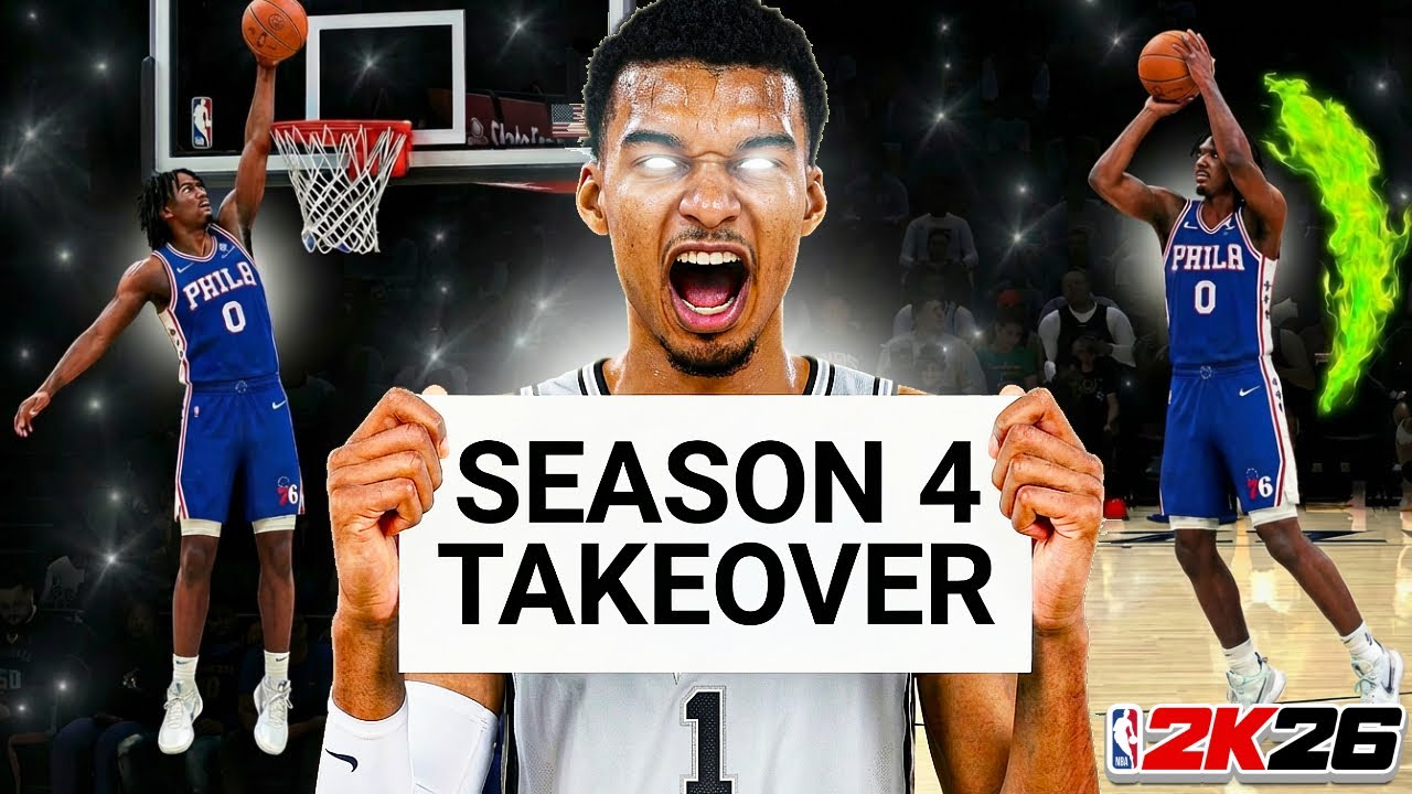 Спортсмены с обложки 4-го сезона захватывают власть в NBA 2K26! Играйте онлайн прямо сейчас!