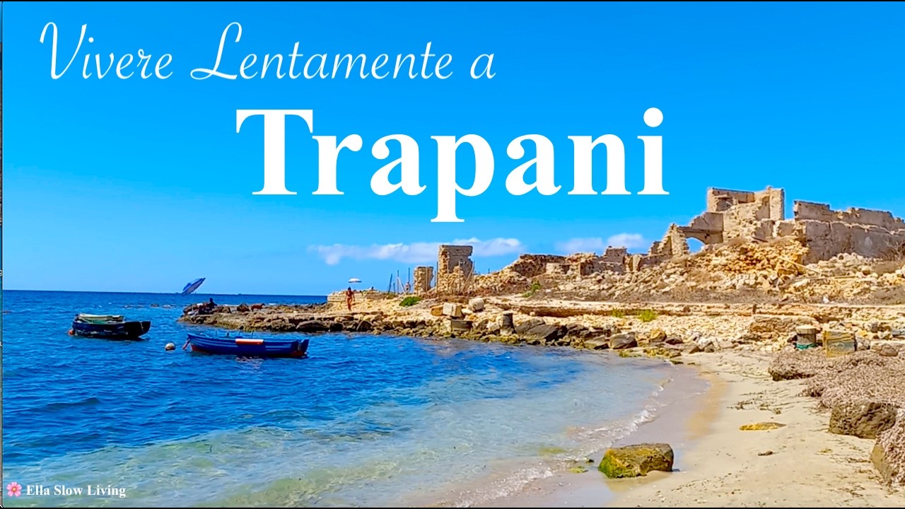C'è più Vita in Questi Ruderi che nel Mondo Moderno | Trapani Sicilia Slow con 🌸 Ella