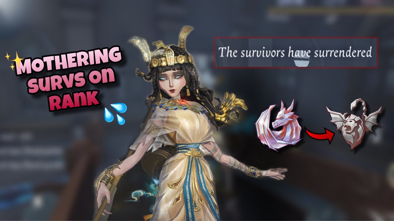 Showing survivors NAIAD is MOTHER 💦🐟 | Identity V Naiad Rank Gameplay