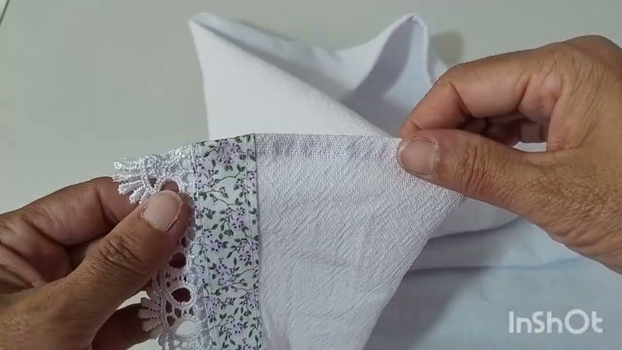 Como fazer pano de prato simples e chique aqui tem duas ideias de pano de prato simples e chique ❤️