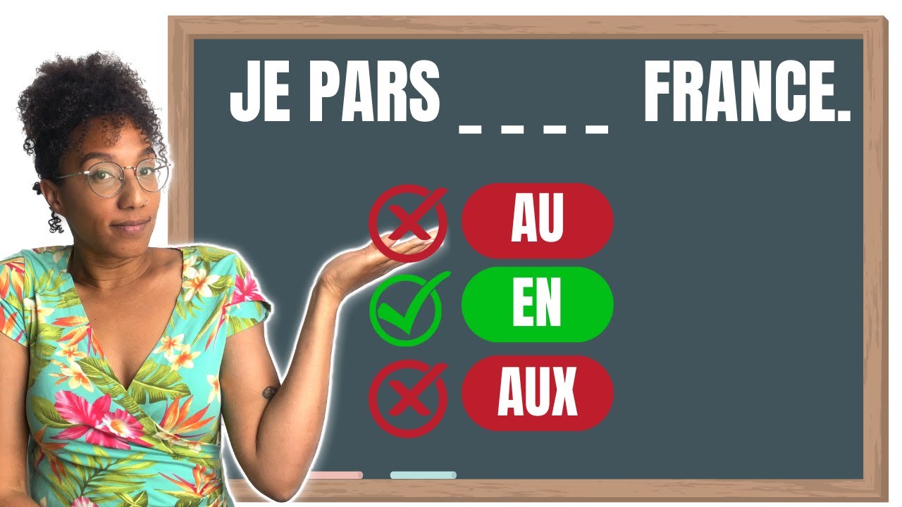 Maîtrise les prépositions devant les noms de pays: les 4 règles essentielles !