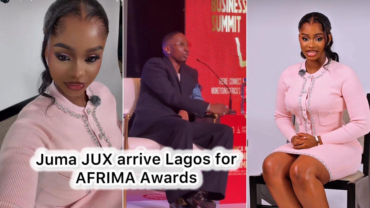 JUMA JUX ARRIVES LAGOS NIGERIA 🇳🇬 FOR AFRIMA AWARDS, PRISCILLA RELEASES A BLUEPRINT #jumajux