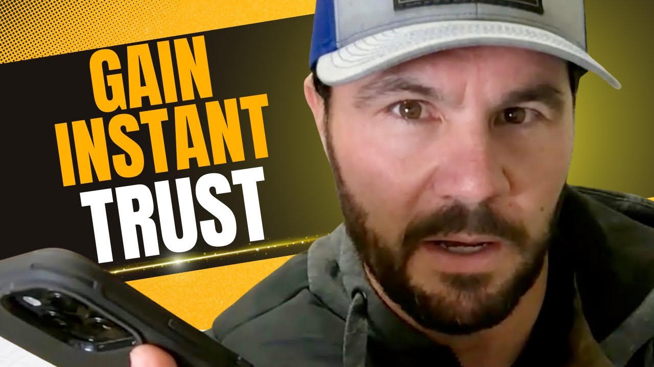 How To Instantly Increase Trust With Sellers (and close more deals)