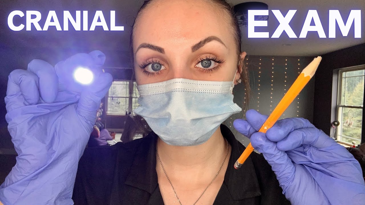 ASMR Cranial Nerve Exam! 🧠 (Glove Sounds)