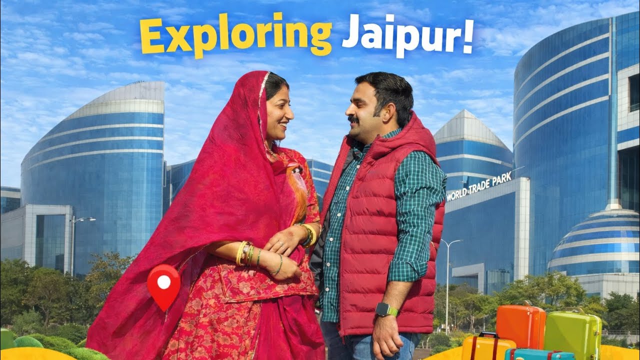 Exploring Jaipur🧿❤️| GT Mall, Patrika Gate & WTP Mall.#patrikajaipur#pinkcity#jashukanwar