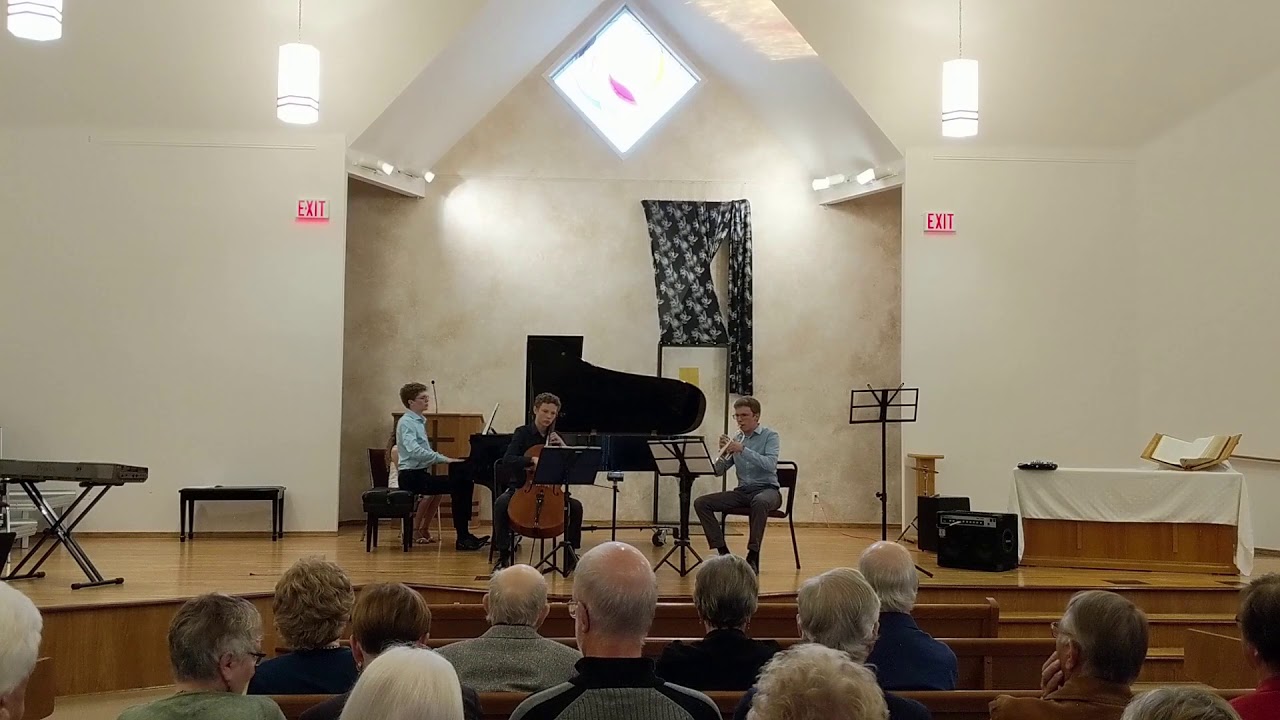 Eric Ewazen - Trio for Trumpet, Violoncello, and Piano - Caspian Ensemble