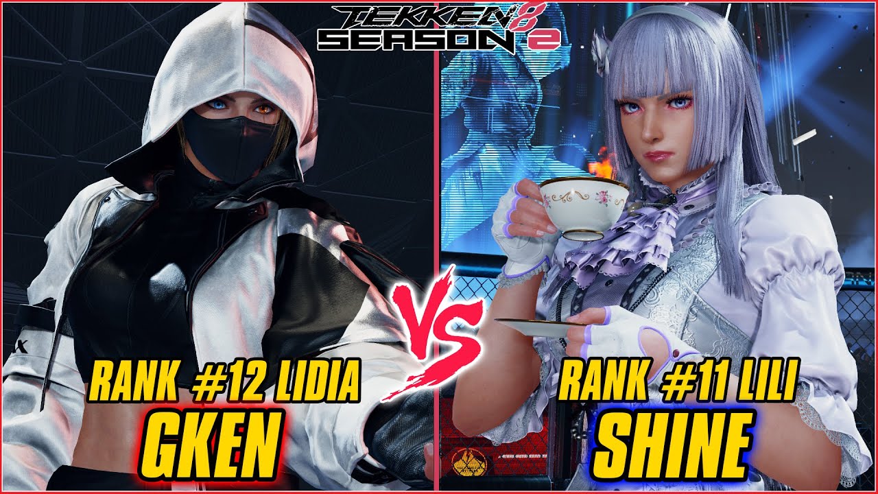 TEKKEN 8 |GKEN (RANK #12 LIDIA) vs SHINE (RANK #11 LILI) | TEKKEN 8 RANKED MATCH