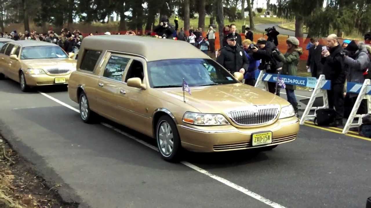 Whitney Houston's Burial in NJ