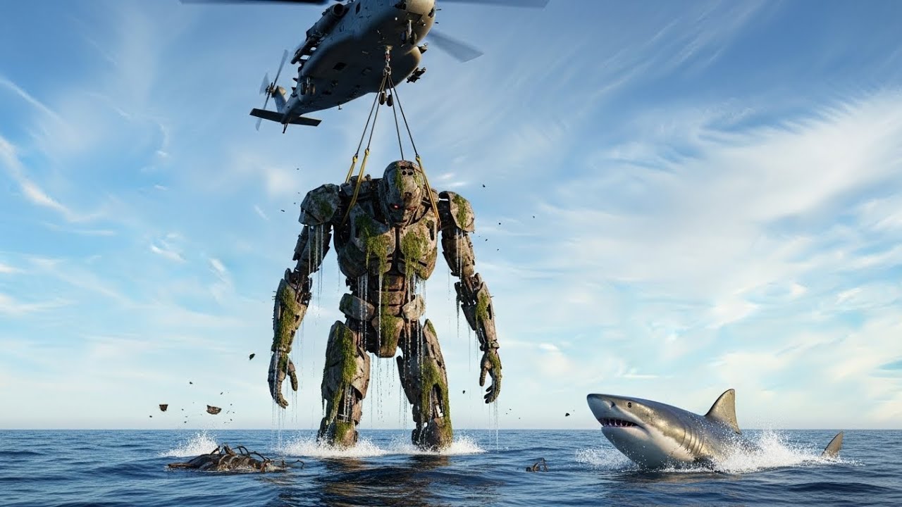 Recovered After 55 Years Under the Ocean – Full Restoration of a Giant Ancient Robot
