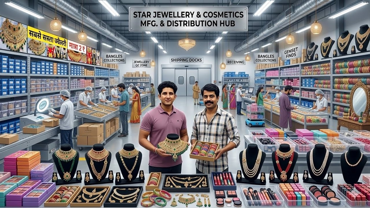 cosmetic jewellery ki factory