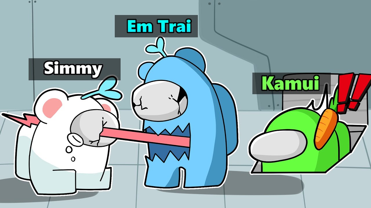 Mèo Simmy Đau Khổ Khi Bị Em Trai PHẢN BỘI *Hero Team Chơi Among Us*