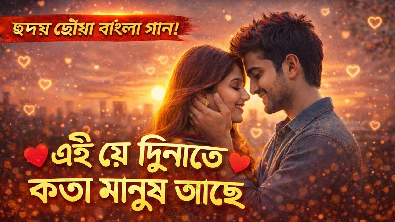 এই যে দুনিয়াতে কতো মানুষ আছে ❤️ | Ei Je Duniyate Koto Manush Ache | New Bengali Love Song 2026