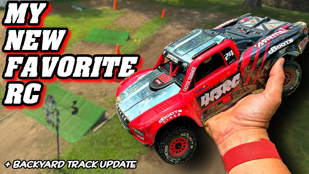 NEW Arrma Mojave Grom - The Best Grom Yet? Backyard Track Update