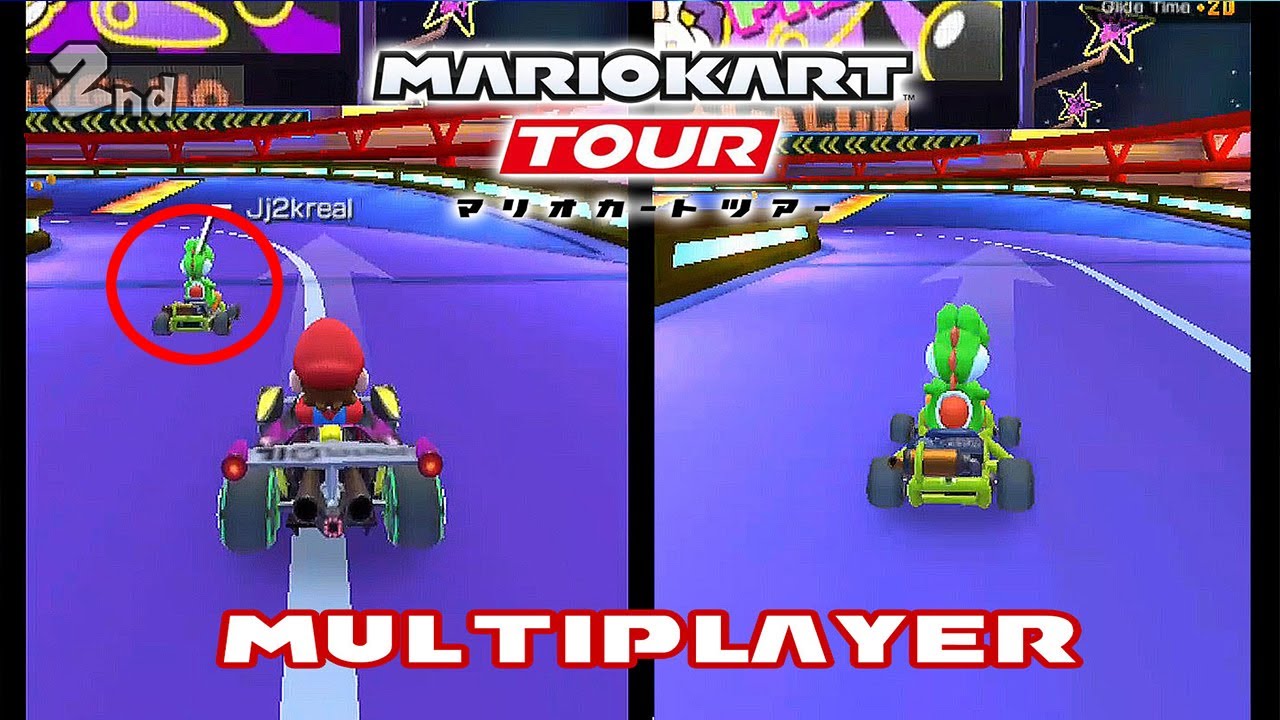 Mario Kart Tour | 2 Player Beta Test (60fps)