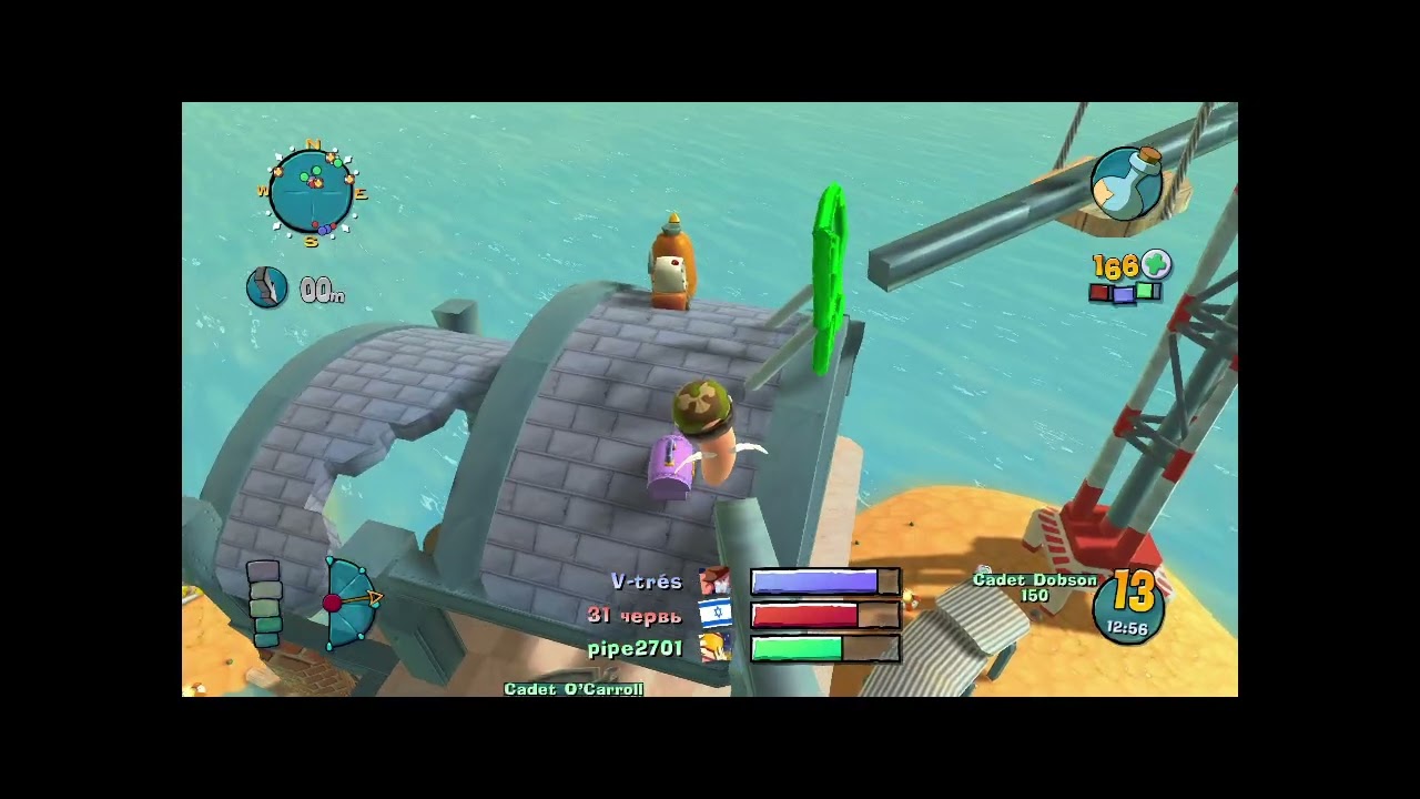 Worms: Ultimate Mayhem - Questionable usage of powerful weapons