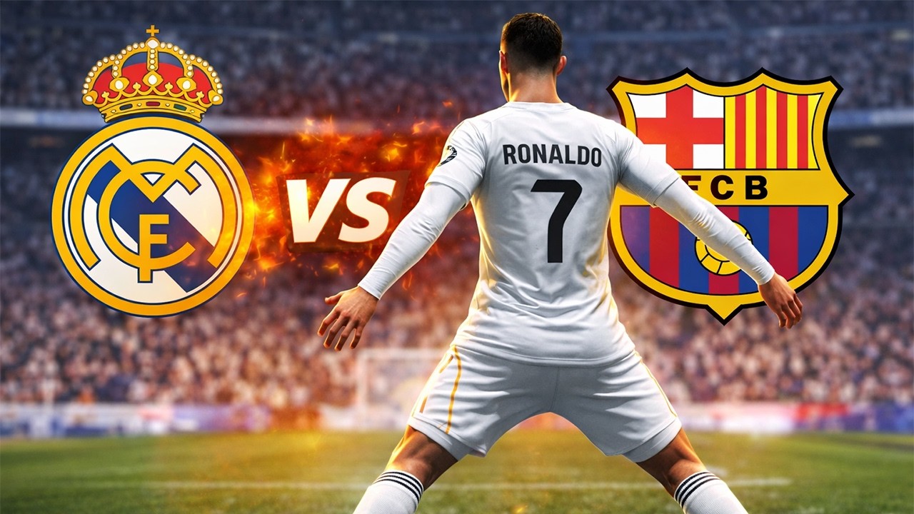Ronaldo Back at Real Madrid… El Clásico vs Barcelona 🔥 | FC 26 Gameplay