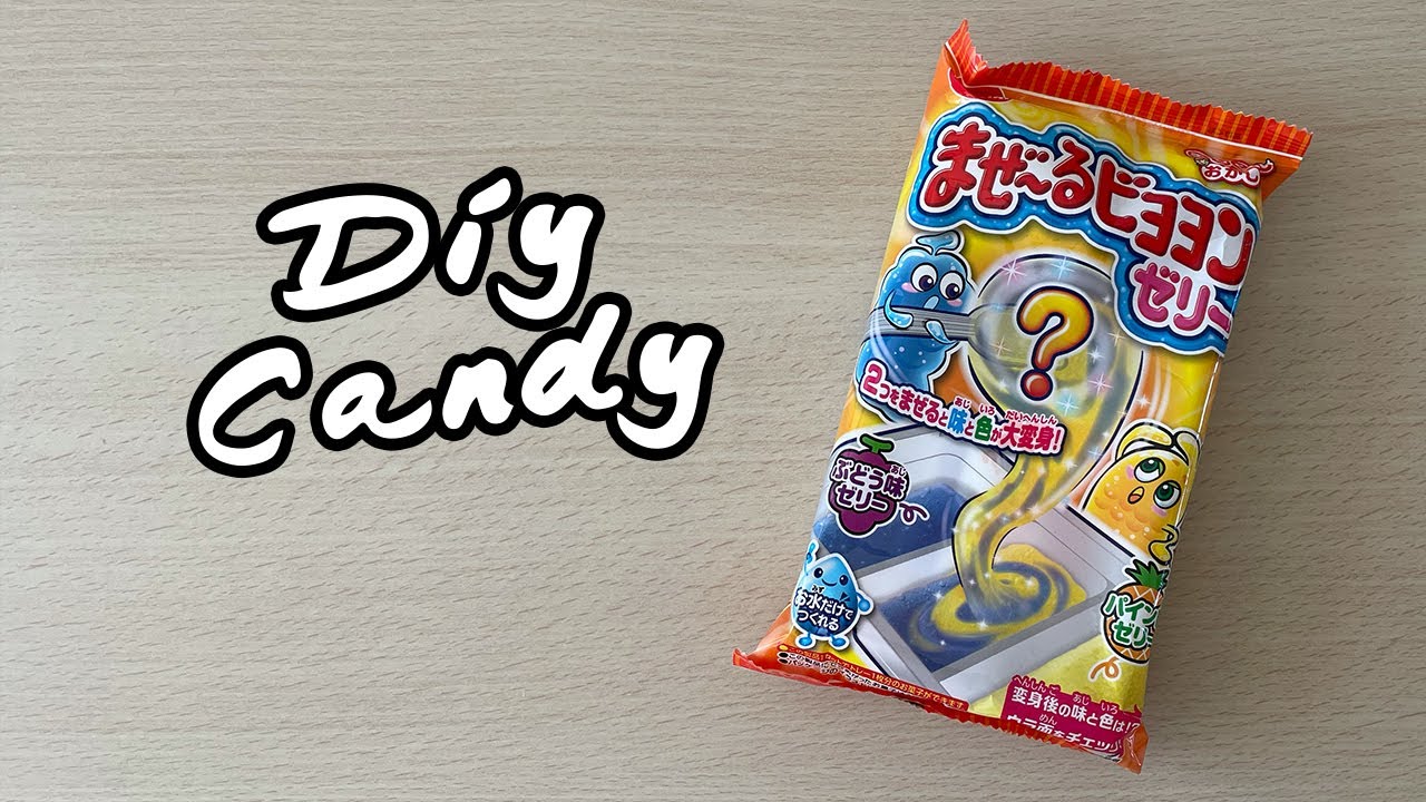 DIY Candy - Meigum Mixing Jelly Kit - Japanese Candy - English Instructions