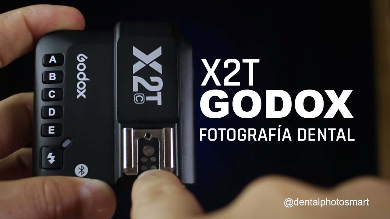 Disparador Godox X2T /Sincronización y Control de Flashes/Fotografía Dental