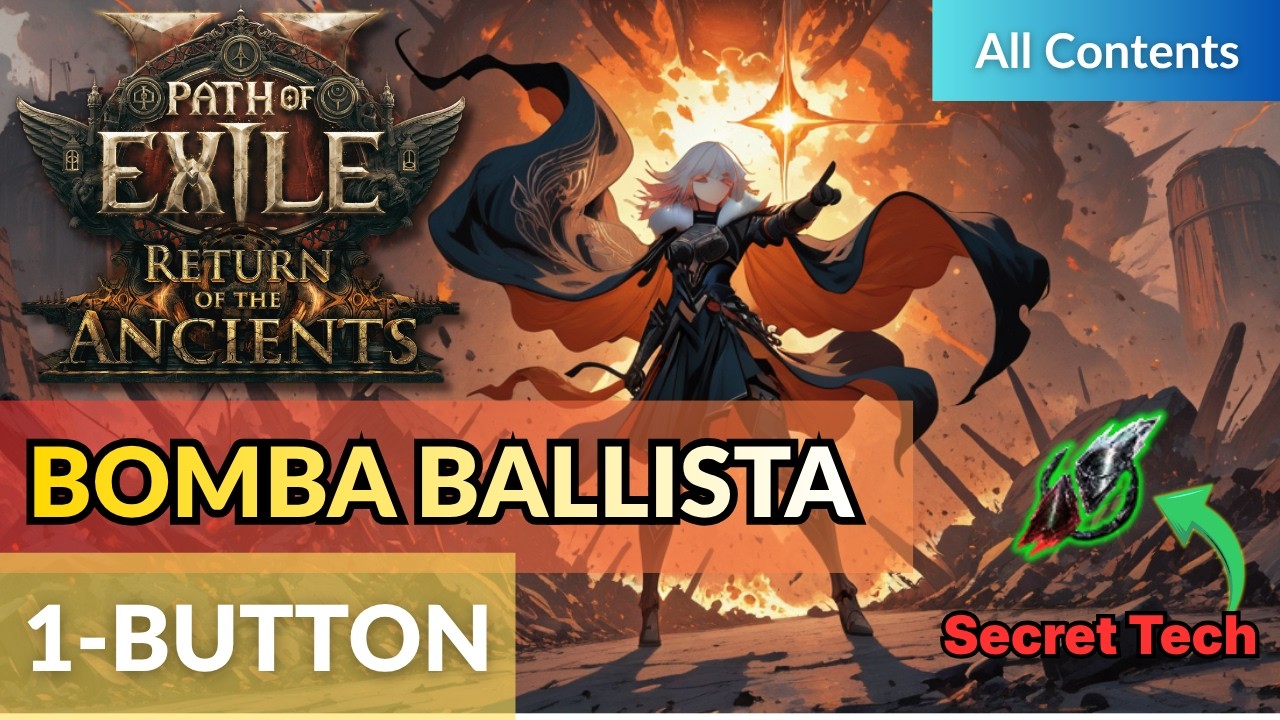 [PoE 2] This 1-Button Ballista Totem build is what I WANTED | 0.5 Return of the Ancient