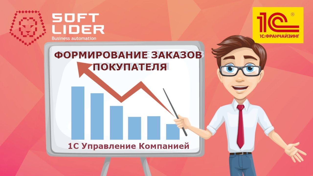 Формирование заказов покупателя в 1С:Управление Компанией для Молдовы