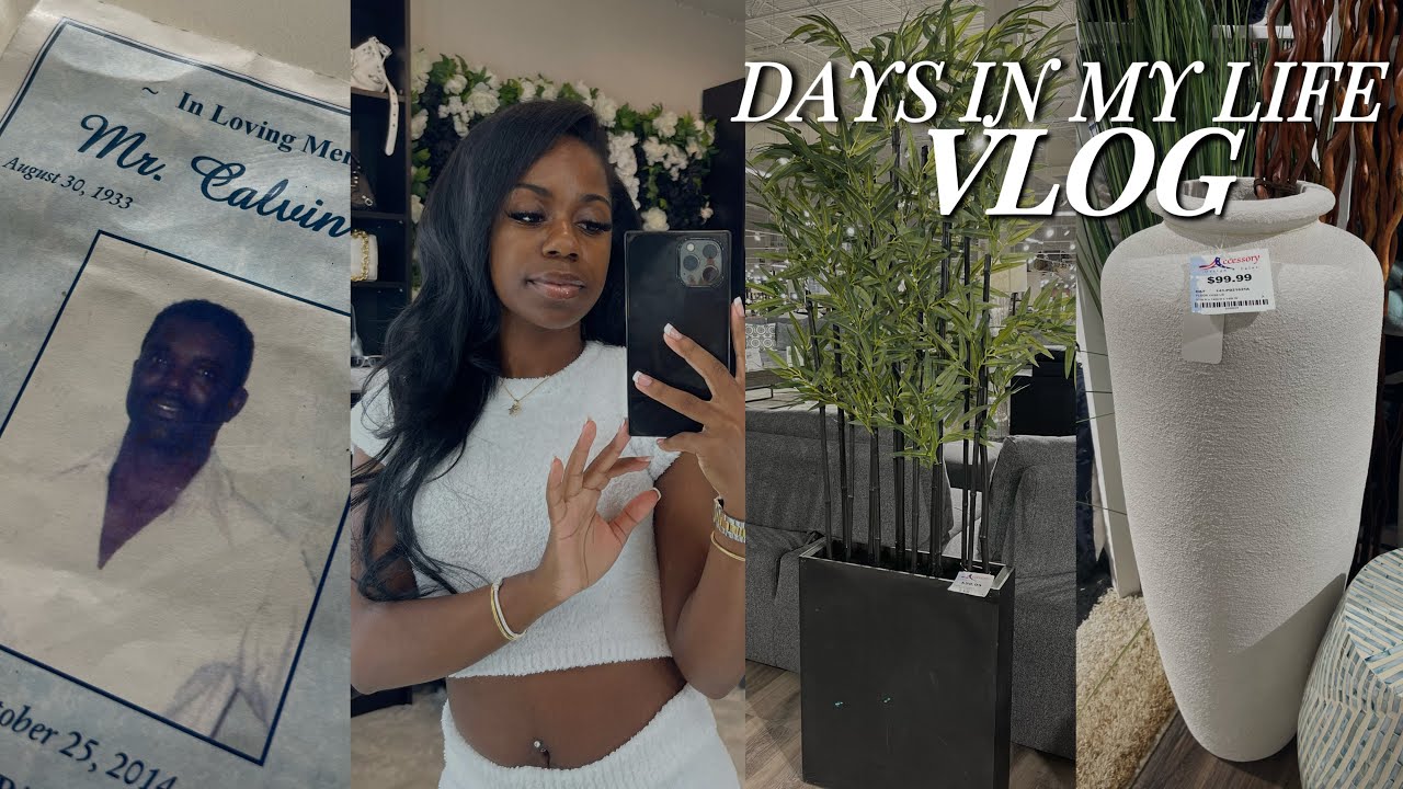 DAYS IN MY LIFE VLOG | Отмечаю 88-й день рождения отца и ищу новый декор для дома...