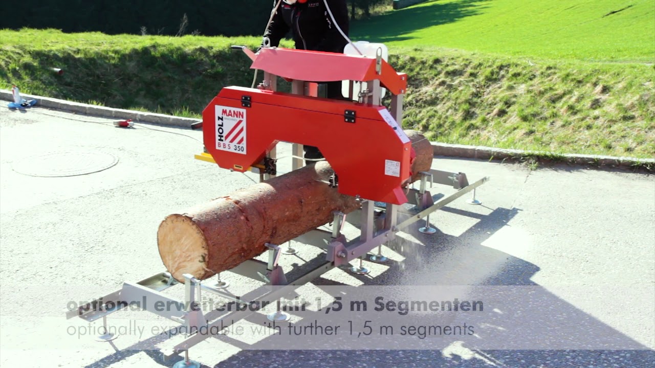 Aserradero de cinta BBS350 Holzmann