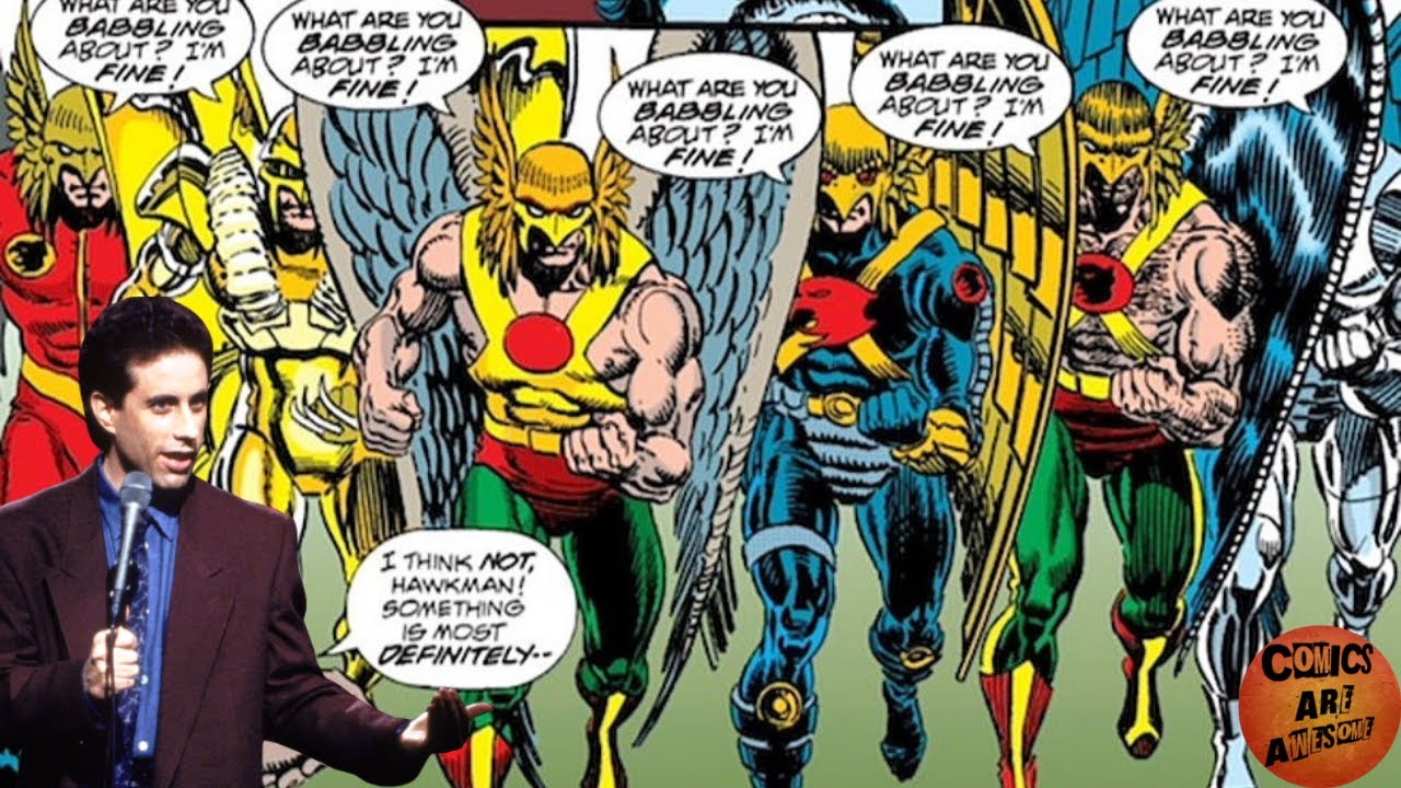 What's the deal with Hawkman's (and Hawkgirl's) backstory?