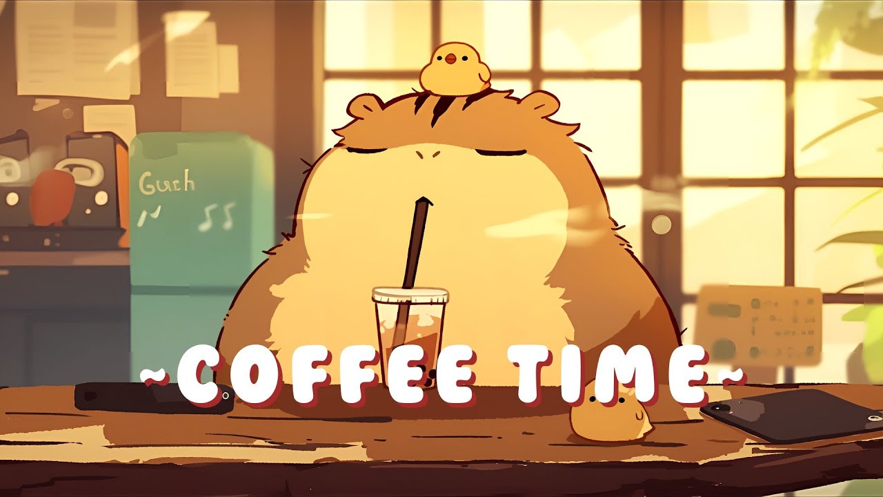 Capybara Chill Station - Japanese-inspired Lofi Collection ~ Calm Energy ~ 🦫 🌙 📖