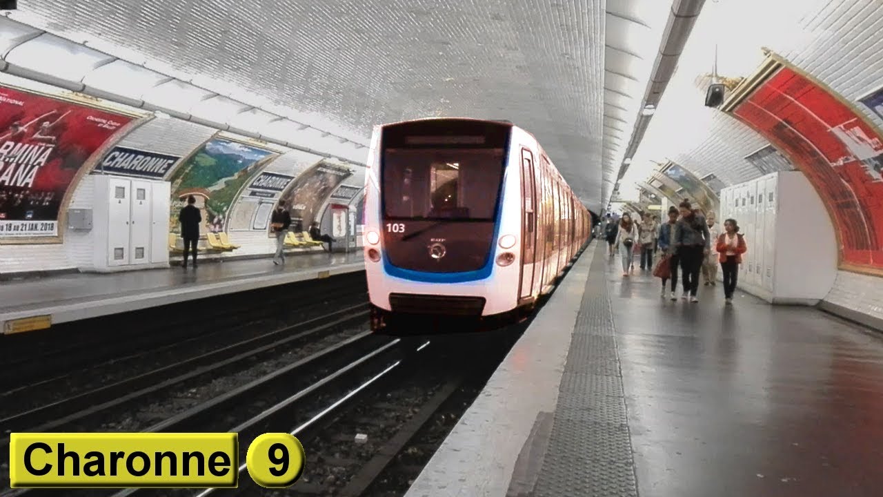 Шаронн | линия 9 : Парижский метрополитен ( RATP MF01 )