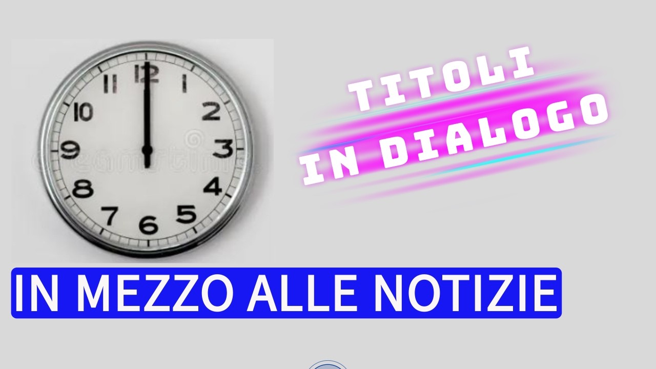 in mezzo alle notizie 04 03 2026