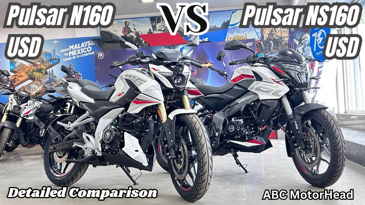 2026 Bajaj Pulsar N160 USD Vs Pulsar NS160 USD Most Detailed Comparison | Which One You Should Buy ?